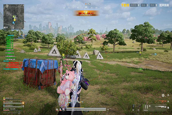辅助软件自动瞄准效果